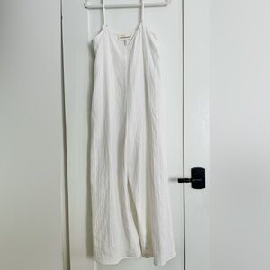 NWT Mara Hoffman White Jumpsuit, Sz S
